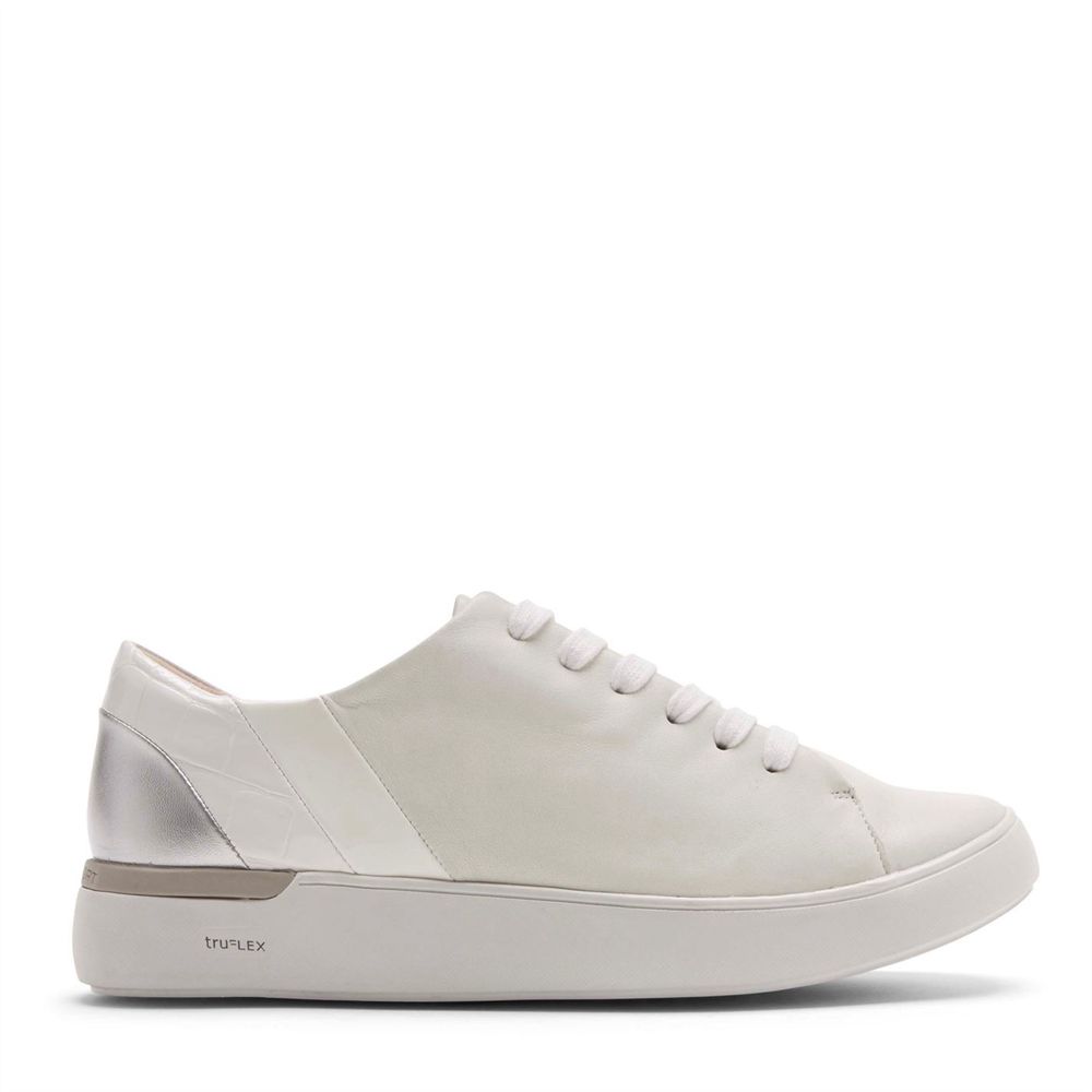 Sapatilhas Mulher Rockport Leather Branco,Portugal KPALC-3290